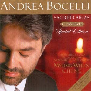 Sacred Arias - CD & DVD - Edição Especial