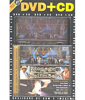 Kit CD + DVD Bate o Pé: ao Vivo