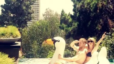 Taylor Swift e Calvin Harris curtindo folga e mais nas Imagens da Semana