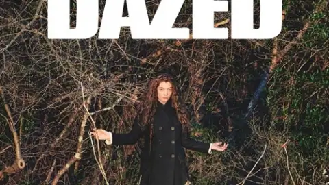 Confira a sessão de fotos de Lorde para a revista Dazed