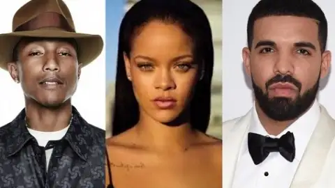 Ouça o remix de Drake para a faixa "Lemon" do N.E.R.D em parceria com Rihanna