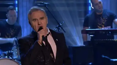 Morrissey apresenta "Morning Starship" na televisão dos EUA. Veja!