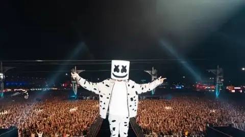 Após show no Rock in Rio, Marshmello pede sugestão de parceria para funk brasileiro