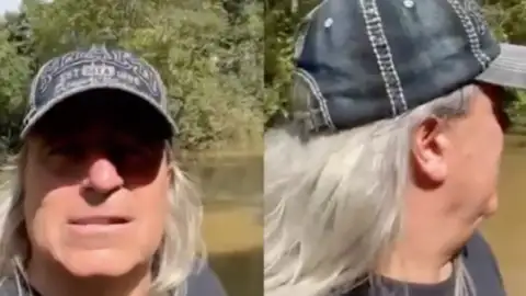 Mikkey Dee, baterista do Scorpions, visita floresta Amazônica e faz passeio de barco. Veja! 