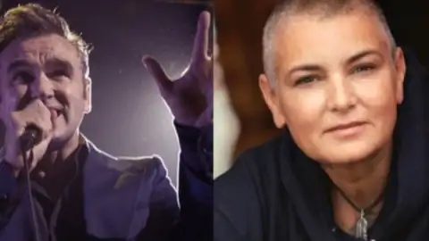 Morrissey condena as homenagens da indústria da música após morte de Sinéad O'Connor
