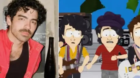 Joe Jonas revela como se sentiu sobre South Park zombar dos anéis de castidade dos Jonas Brothers