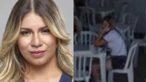 Marília Mendonça surge em registro do Google Street View, aos 16 anos, sentada no bar de sua mãe