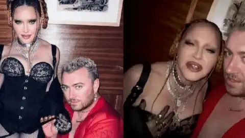 Sam Smith revela apoio de Madonna na polêmica de "Unholy": "Ela é a minha mãe"