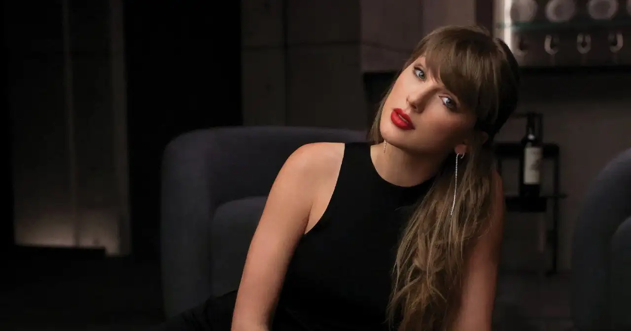 Imagem ilustrativa sobre Taylor Swift lança 'Patient Zero' e fãs já especulam ligação com Chris Martin e Dakota Johnson