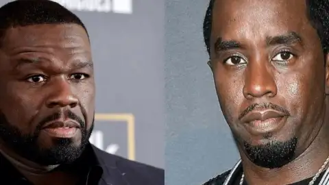 50 Cent reage após saber que Diddy assistiu à série da Netflix na prisão