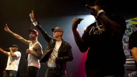 Eminem retorna em participação especial no novo single do Slaughterhouse, "Throw That"